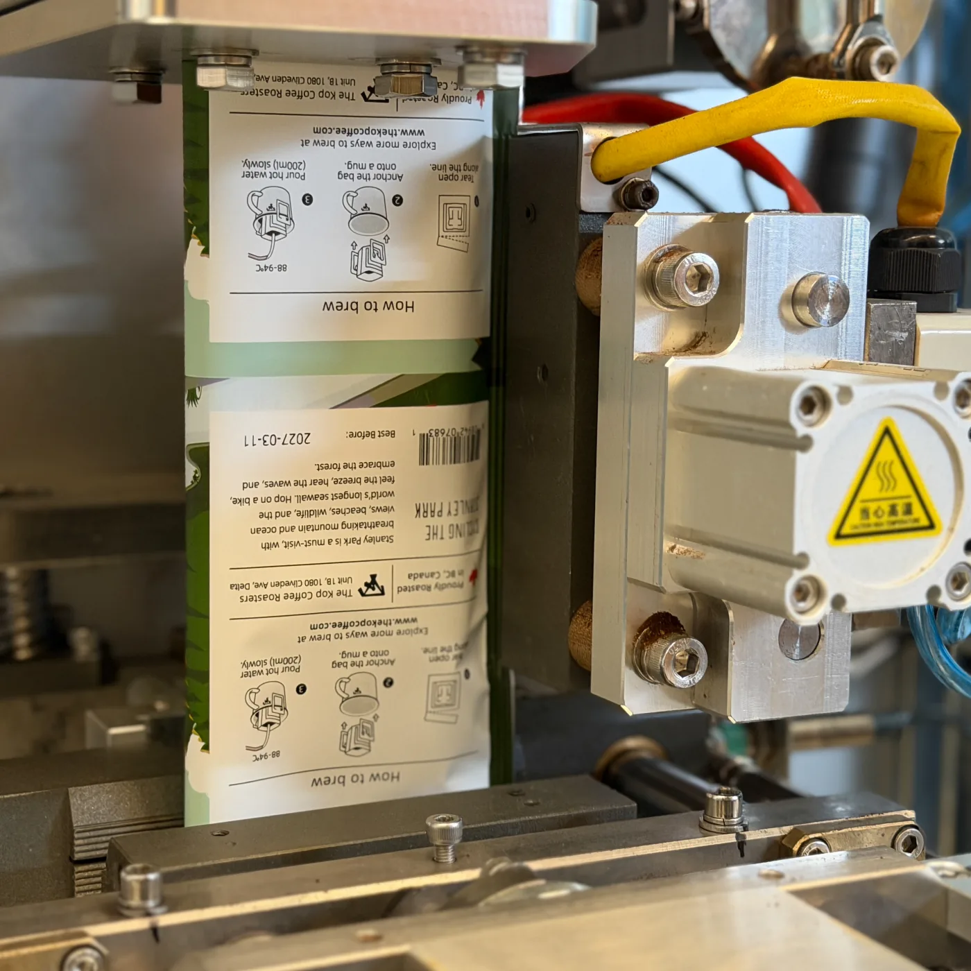 Automated packaging line